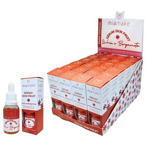 SÉRUM FACIAL MIA MAKE SKIN FRUIT LICHIA E BERGAMOTA