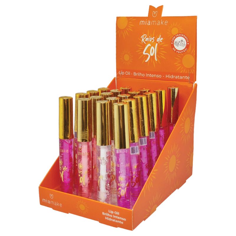 DISPLAY-RAIOS-DE-SOL-LIP-OIL-MIA-MAKE-COM-24-UNIDADES