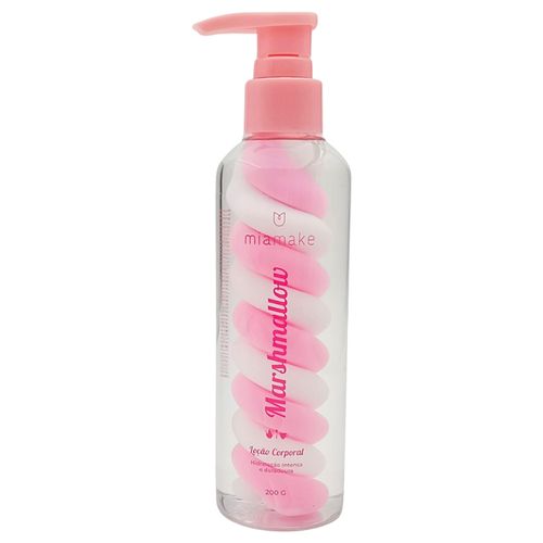 LOÇÃO CORPORAL MARSHMALLOW ROSA MIA MAKE