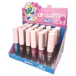 DISPLAY-LIP-GLOSS-SMURFS-MIA-MAKE-COM-24-UNIDADES