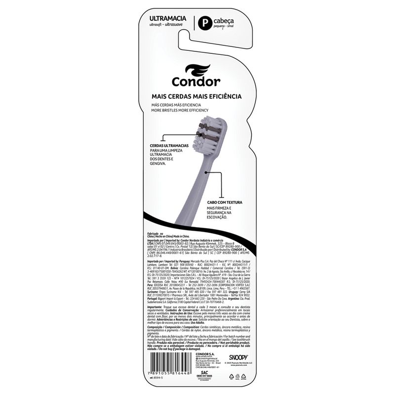 Escova-Dental-Condor-Snoop-Com-2-Unidades