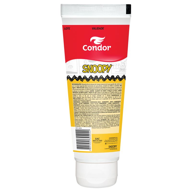 GEL-DENTAL-CONDOR-SNOOP-100G