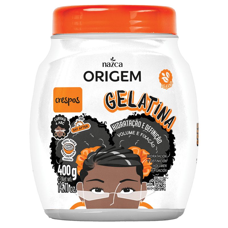 GELATINA NAZCA ORIGEM CRESPOS 400G