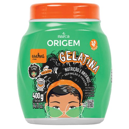 GELATINA NAZCA ORIGEM CACHOS 400G