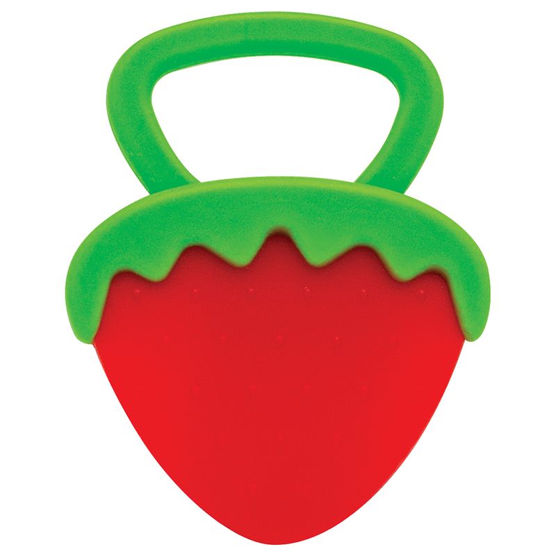 MORDEDOR DE SILICONE MORANGUINHO LOLLY