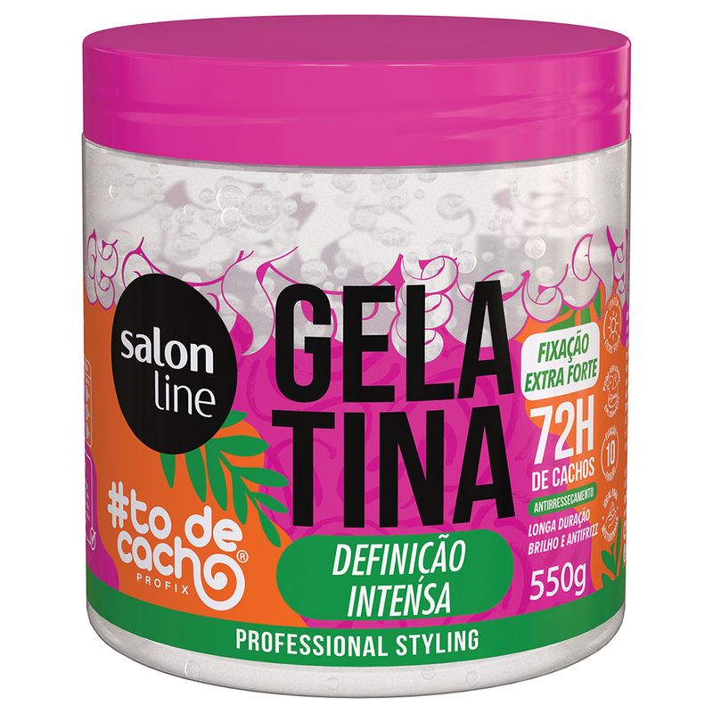 GELATINA SALON LINE -TDC DEFINICAO INTENSA 550G