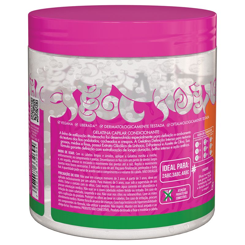 GELATINA SALON LINE -TDC DEFINICAO INTENSA 550G