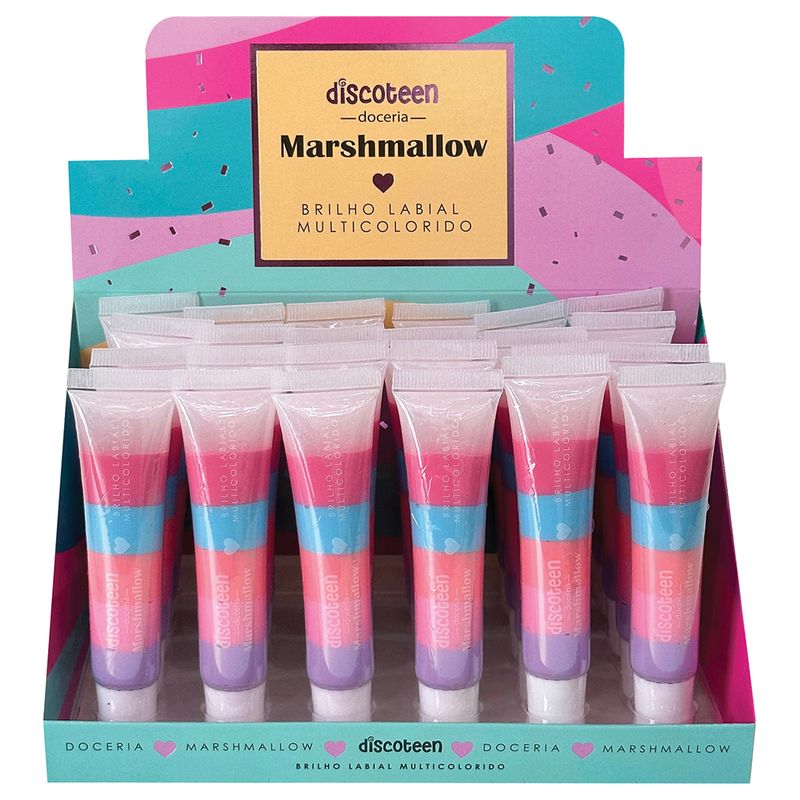 BRILHO MULTICOLOR DISCOTEEN MARSHMALLOW
