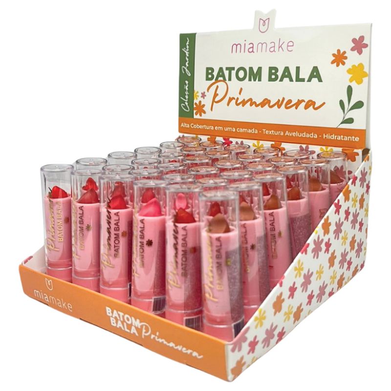 Display-Batom-Bala-Matte-Primavera-Com-36-Unidades