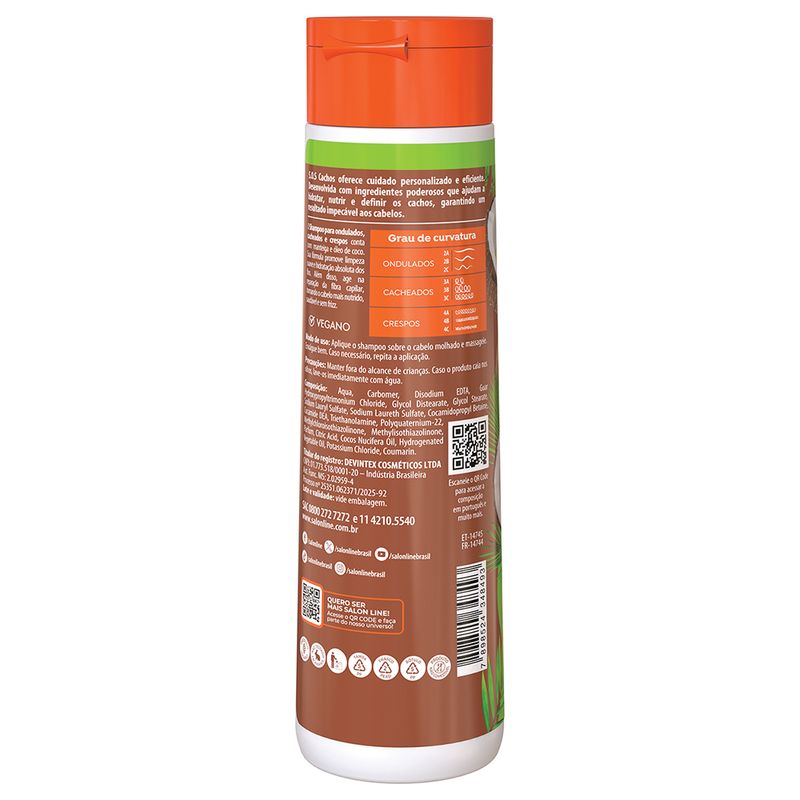 Shampoo Salon Line Sos Cachos Coco 300ml