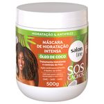 Mascara De Hidratacao Salon Line Sos Cachos Coco 500g