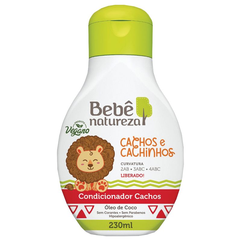 Condicionador Bebe Natureza Cachos e Cachinhos 230ml