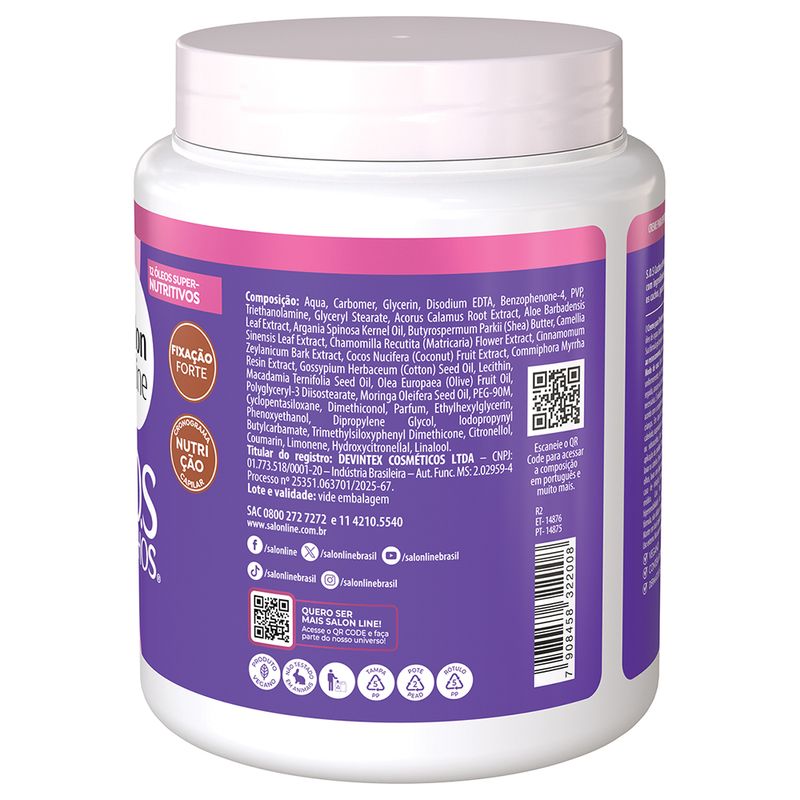 Super Oleos Creme de Pentear Salon Line 1 Kg