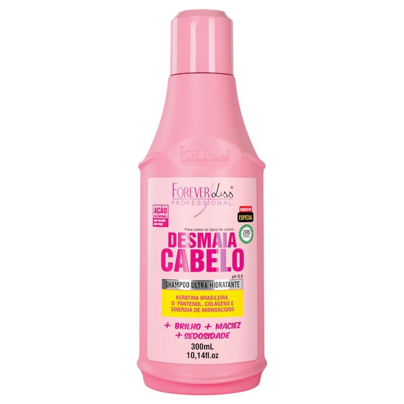 Shampoo Forever Liss Desmaia Cabelo 300ml