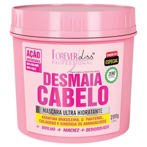 Máscara Forever Liss Desmaia Cabelo 200g