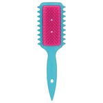Escova de Cabelo Ricca Flex Fita Curl Azul