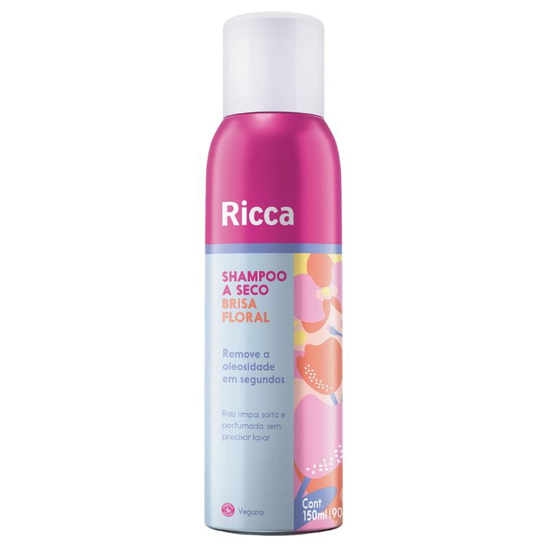 Shampoo a Seco Ricca Brisa Floral 150ml