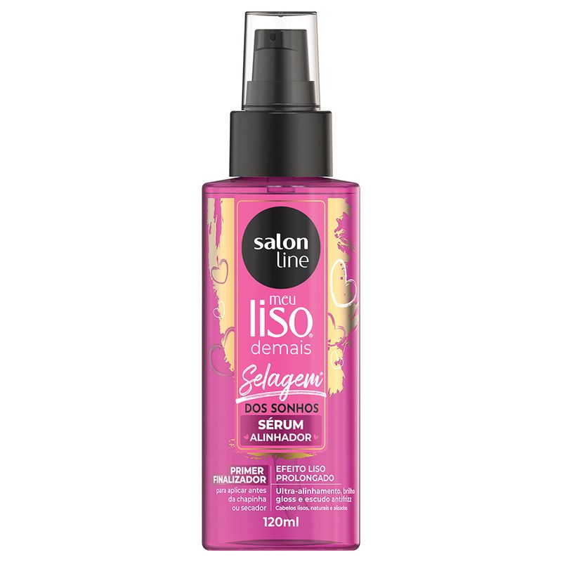 Serum Salon Line Meu Liso Selagem Dos Sonhos 120ml
