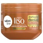 Mascara Matizadora Salon Line Meu Liso Chocolate 330g