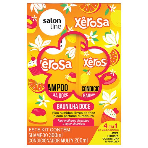 Kit Salon Line Xerosa Baunilha Doce (Shampoo+Condicionador)