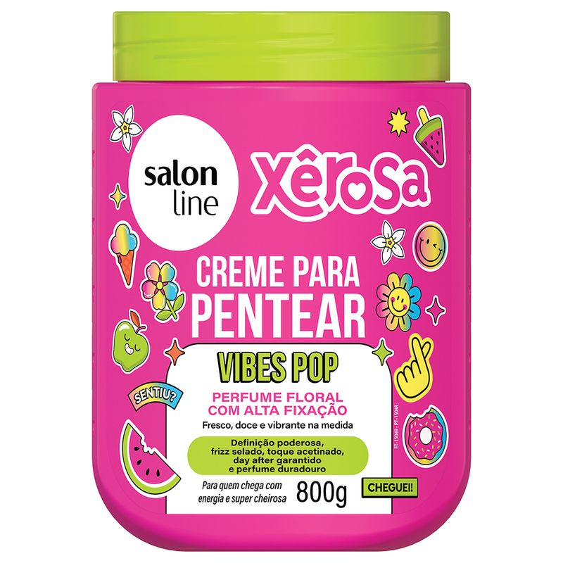 Creme de Pentear Salon Line Xerosa Vibes Pop 800g