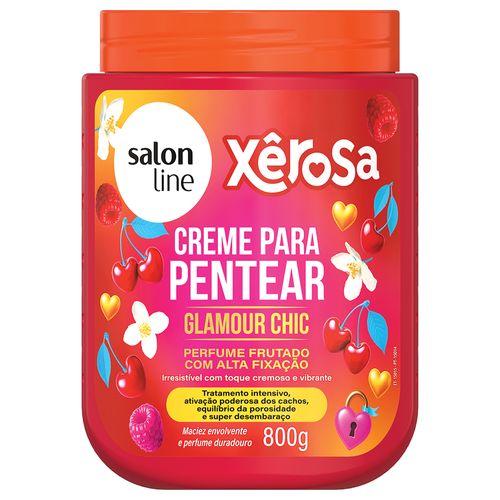 Creme de Pentear Salon Line Xerosa Glamour Chic 800g