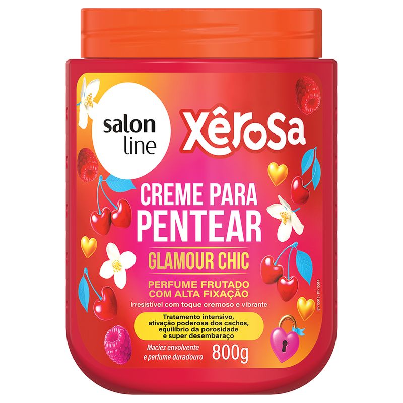 Creme de Pentear Salon Line Xerosa Glamour Chic 800g