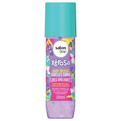 Body Splash Salon Line Xerosa Flores Brilhantes 200ml