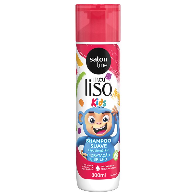 Shampoo Salon Line Meu Lisinho Kids Salada De Frutas 300ml