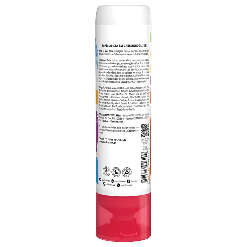 Condicionador Salon Line Meu Lisinho Kids Salada De Frutas 300ml