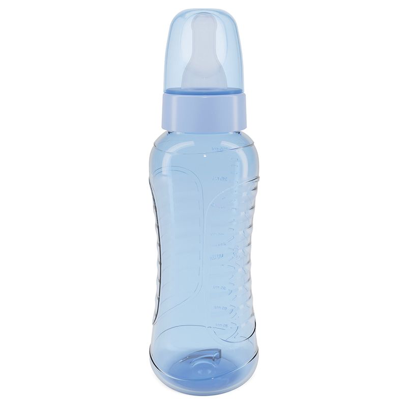 Mamadeira Clean Lolly Baby 220ml Masculina Blister