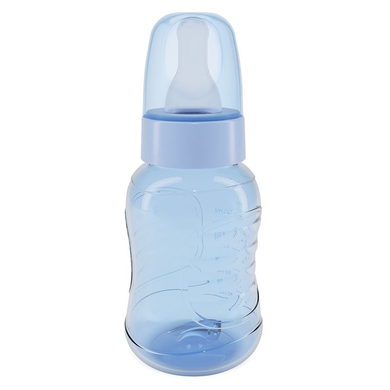 Mamadeira Clean Lolly Baby 120ml Azul Blister