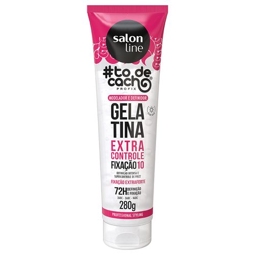 Gelatina Salon Line #Todecacho Estilização Fixação Extra Forte 280g