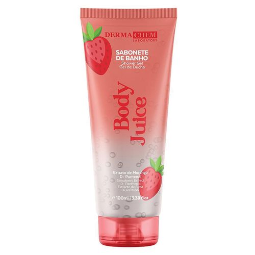 Sabonete Líquido Corporal Dermachem De Morango 100g