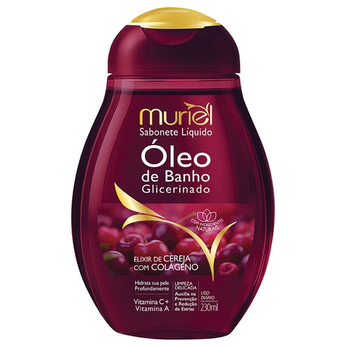 Sabonete Óleo De Banho Elixir de Cereja Com Colágeno 230ml