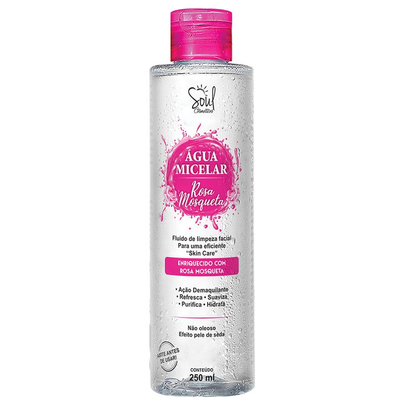Agua Micelar Soul Rosa Mosqueta 250ml