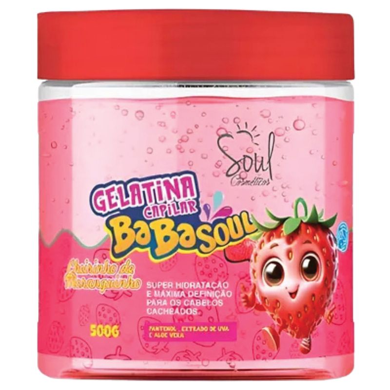 Gelatina Babasoul Soul Moranguinho 550g