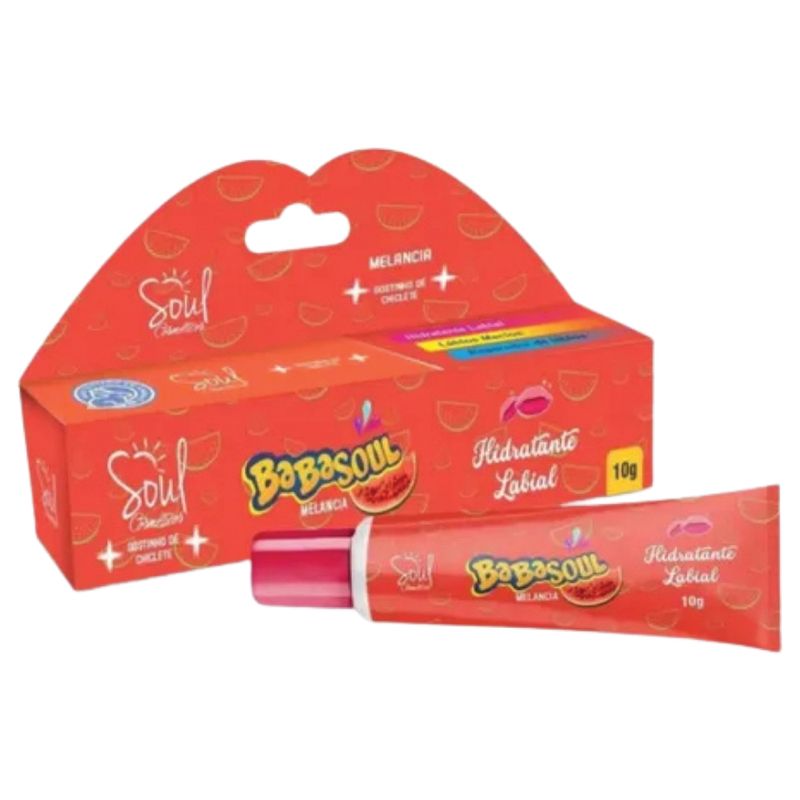 Hidratante Labial Babasoul Melancia 10g