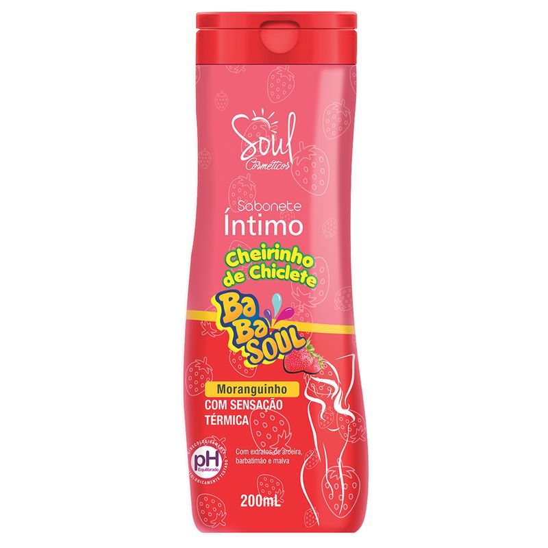 Sabonete Intimo Babasoul Moranguinho 200ml