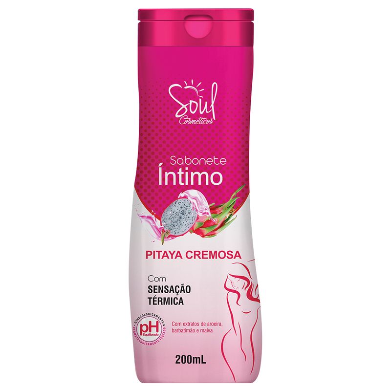 Sabonete Intimo Soul Pitaya Crem 200ml
