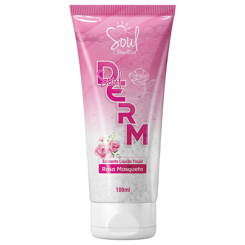 Sabonete Liquido Facial Soul Rosa Mosqueta 100ml
