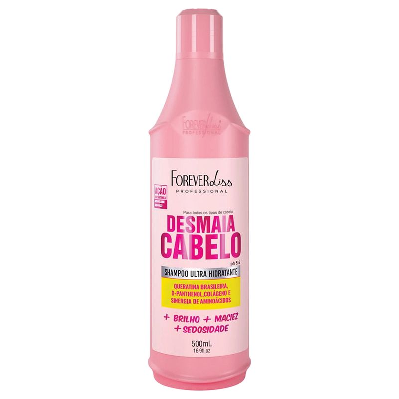 Shampoo Forever Liss Desmaia Cabelo 500ml