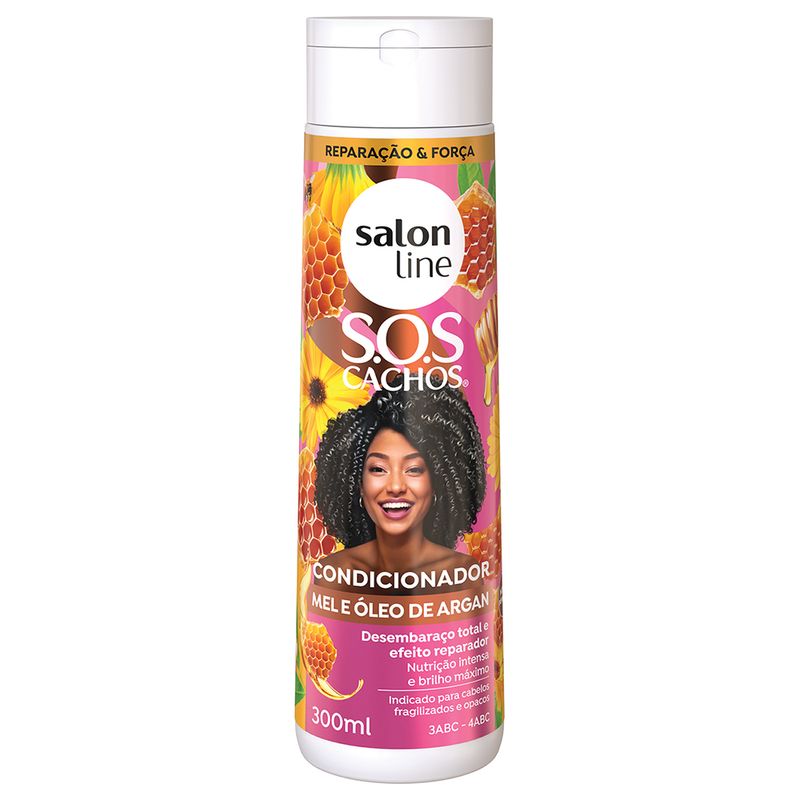 Condicionador Salon Line Sos Cachos Mel 300ml