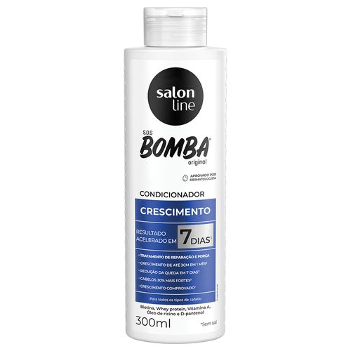 Condicionador Salon Line Sos Bomba Original 300ml
