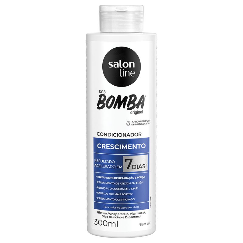 Condicionador Salon Line Sos Bomba Original 300ml