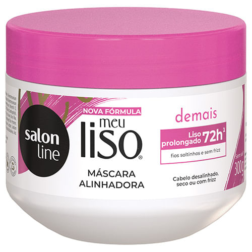 Mascara De Hidratacao Salon Line Meu Liso Demais 300g