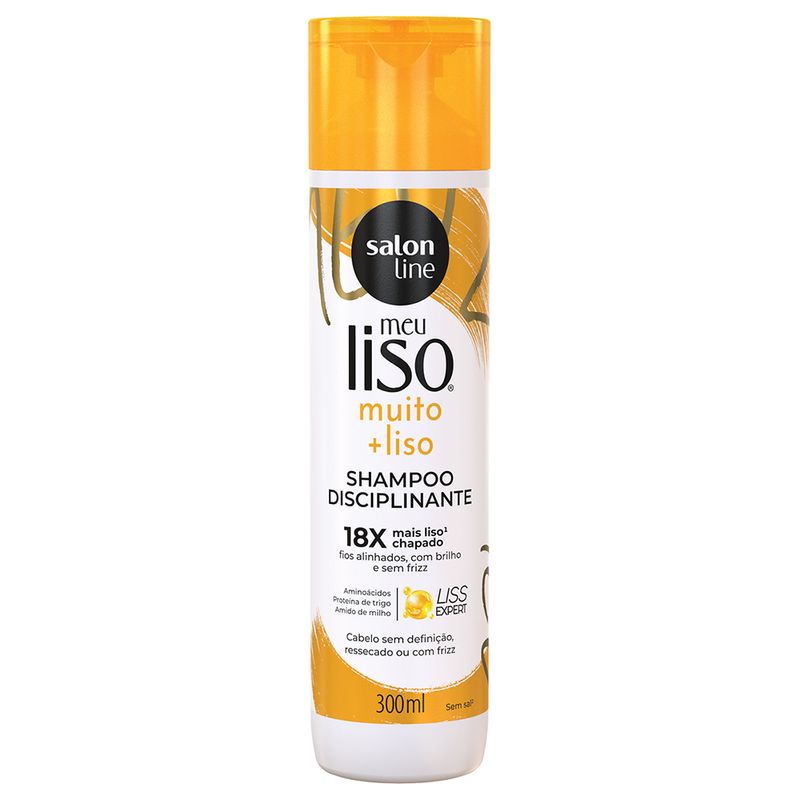 Shampoo Salon Line Meu Liso Muito - Liso 300ml