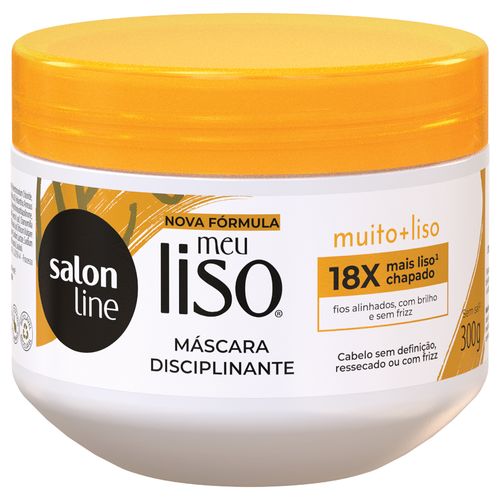 Máscara De Hidratação Salon Line Meu Liso Muito + Liso 300g