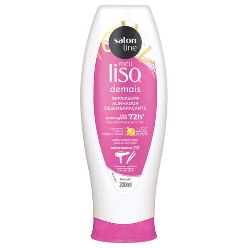 Defrizante Salon Line Meu Liso Demais 200ml