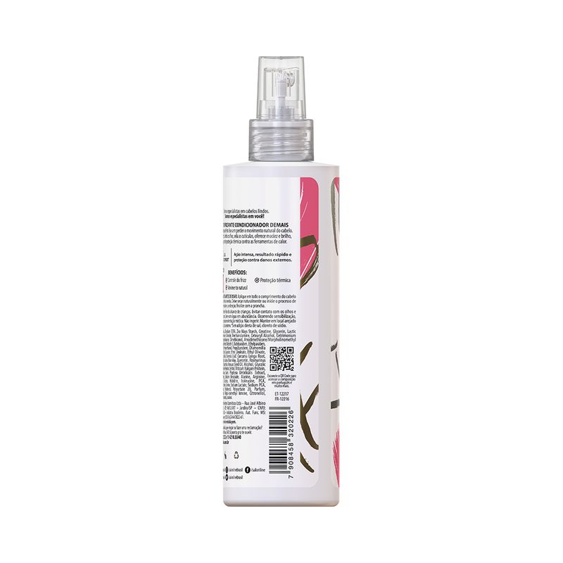 Spray Defrizante Meu Liso Demais Protetor Termico 240ml
